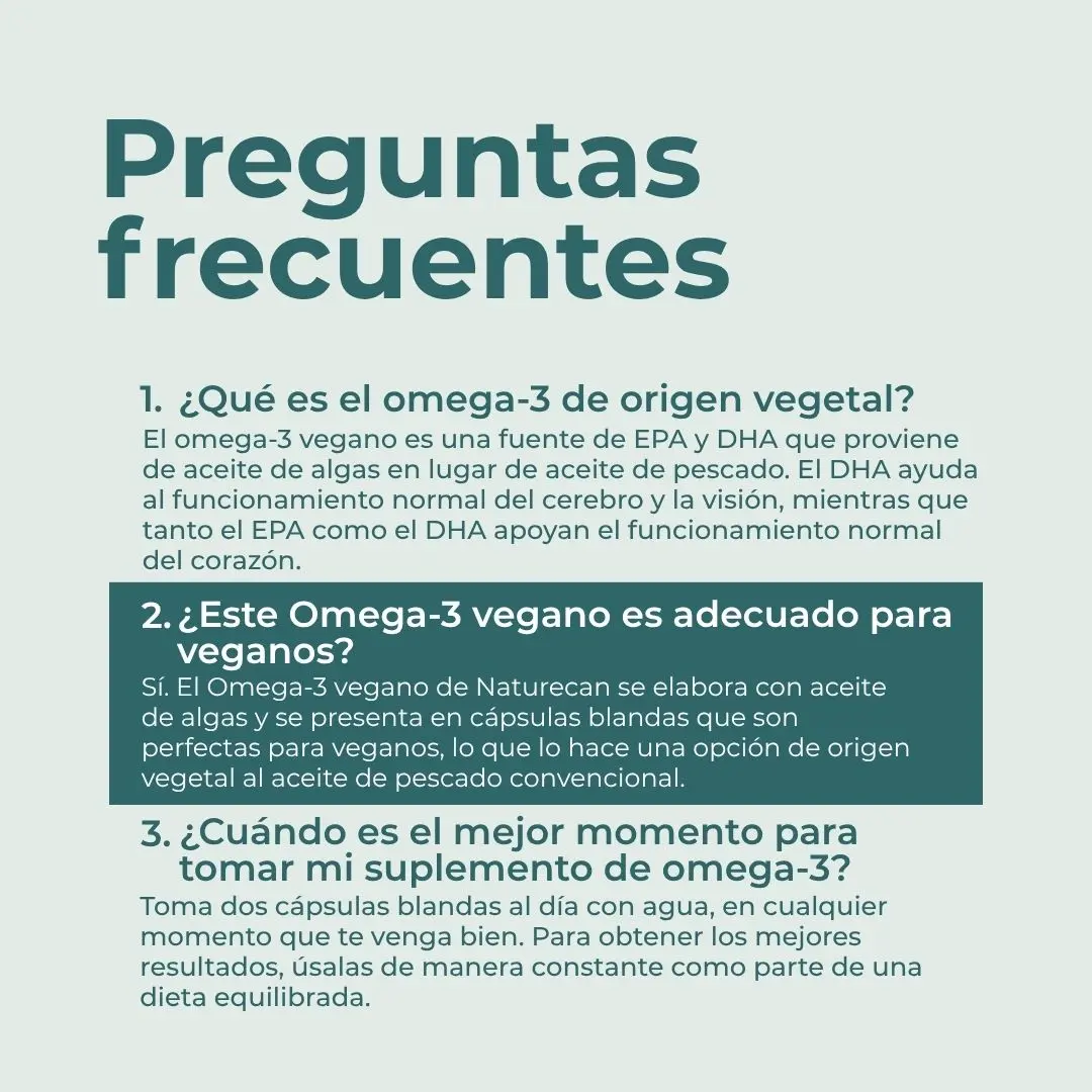 Cápsulas de Omega-3 de Algas Naturales - Image 9