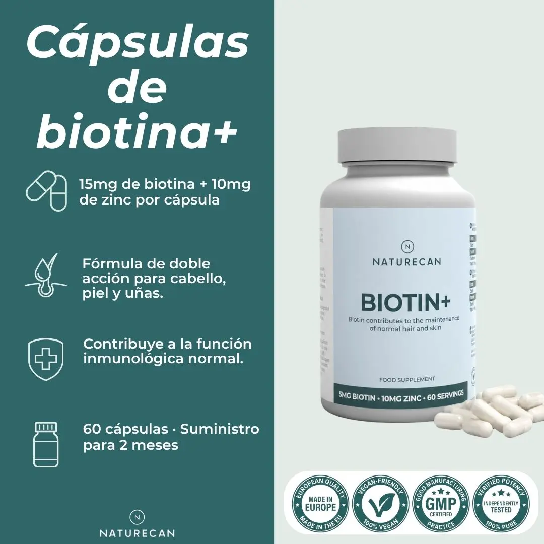 Comprimidos de biotina+ - Image 2
