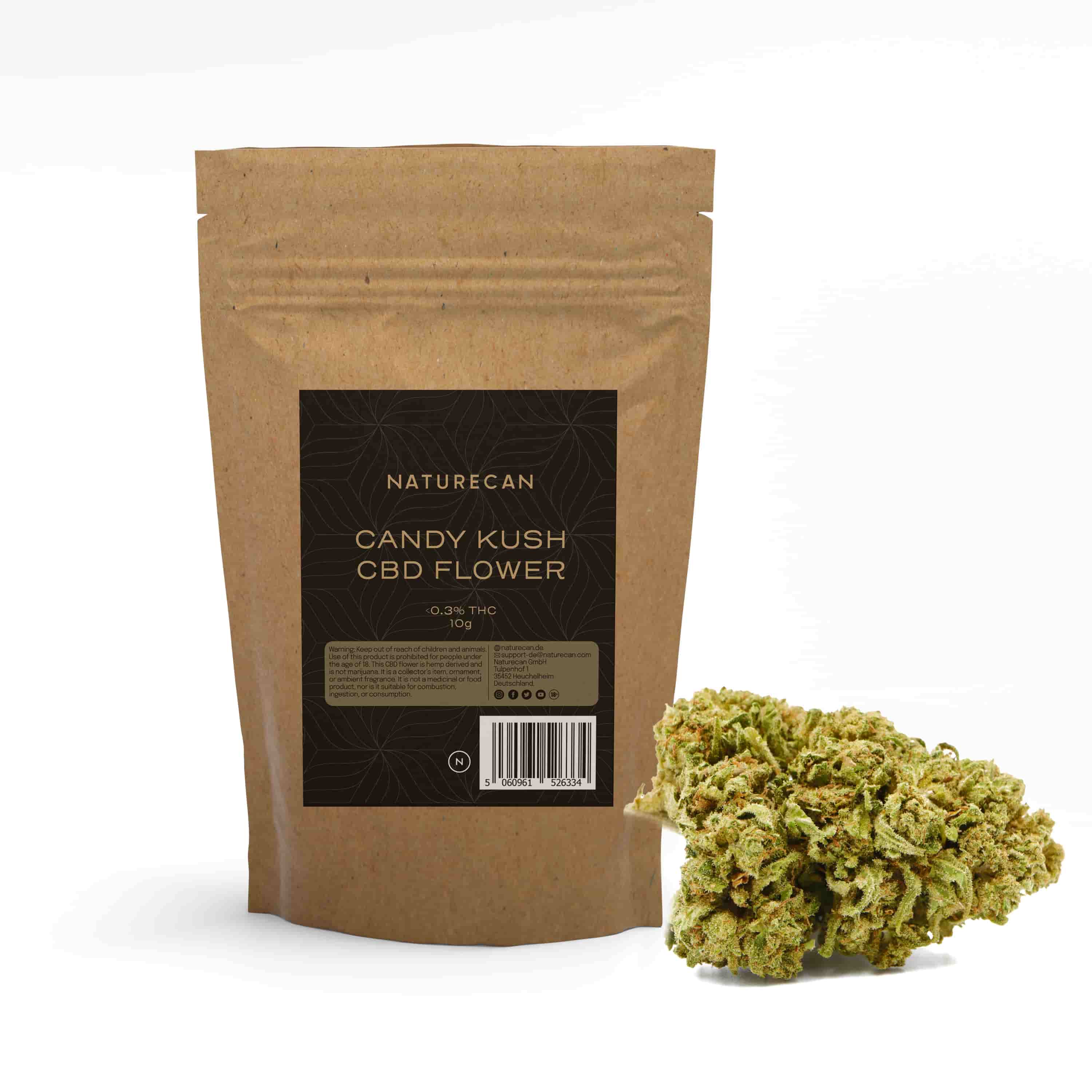 Flores CBD Premium: Candy Kush